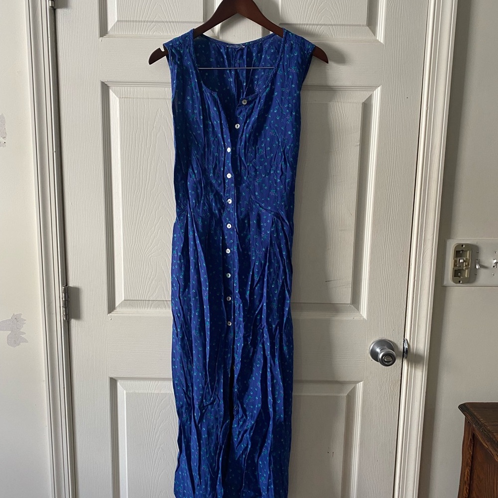 90s Floral Prairie Dress